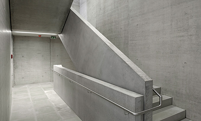 Treppenhaus, Architekturfakultät Hochschule für Technik, Stuttgart
