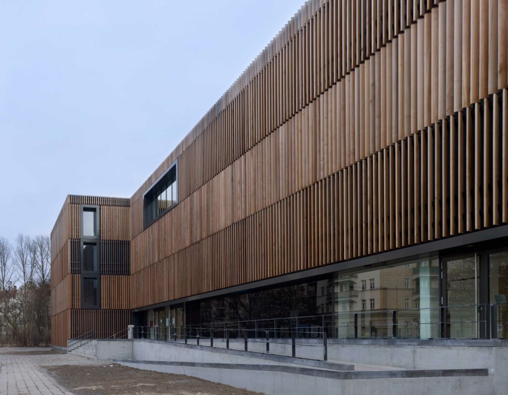 Pablo Neruda Bibliothek Berlin Geissel Architektur