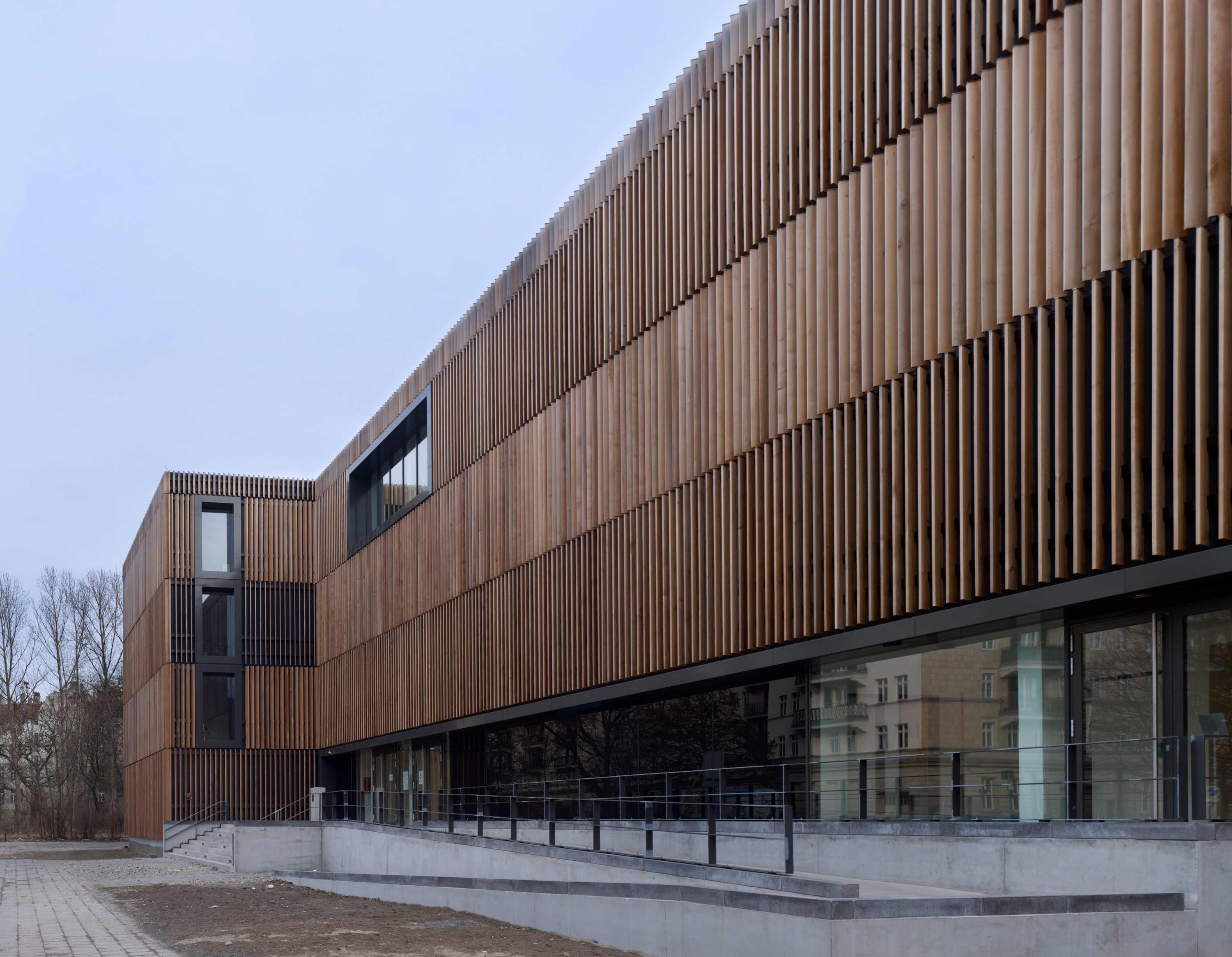 Pablo Neruda Bibliothek Berlin Geissel Architektur
